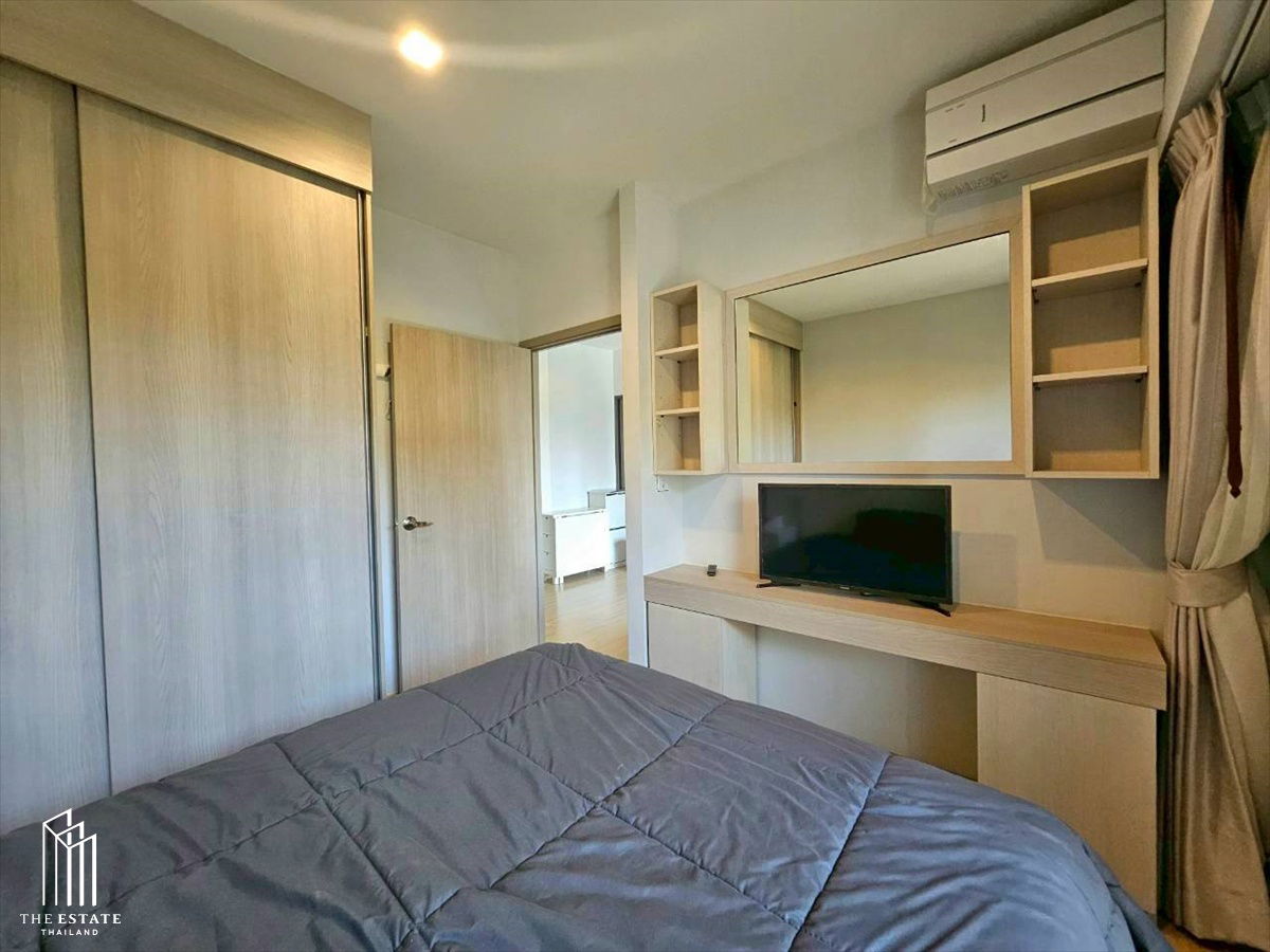 รูป For rent Whizdom Connect 38.47 sq.m. 1 ห้องนอน + 1 ห้องทำงาน วิวโล่งพื้นที่สีเขียวสบายตา @25,000 Baht - รูปที่ 5/15