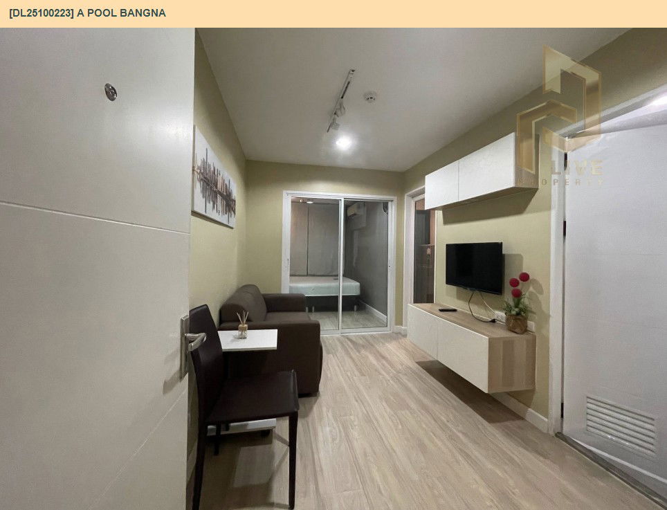 picture DL25100223 Condo for rent, A Pool Bangna near BTS Bang Na, ready to move in, call urgently 0638692663 LineID @897iyzll - 6/13