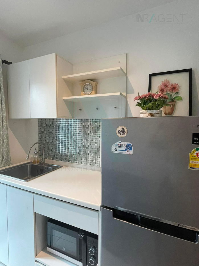 รูป ให้เช่าคอนโด ไอคอนโด กรีนสเปซ เสรีไทย อาคาร A ชั้น 3 1 ห้องนอน ขนาด 24 ตรม ใกล้ Big C รามคำแหง - รูปที่ 5/8