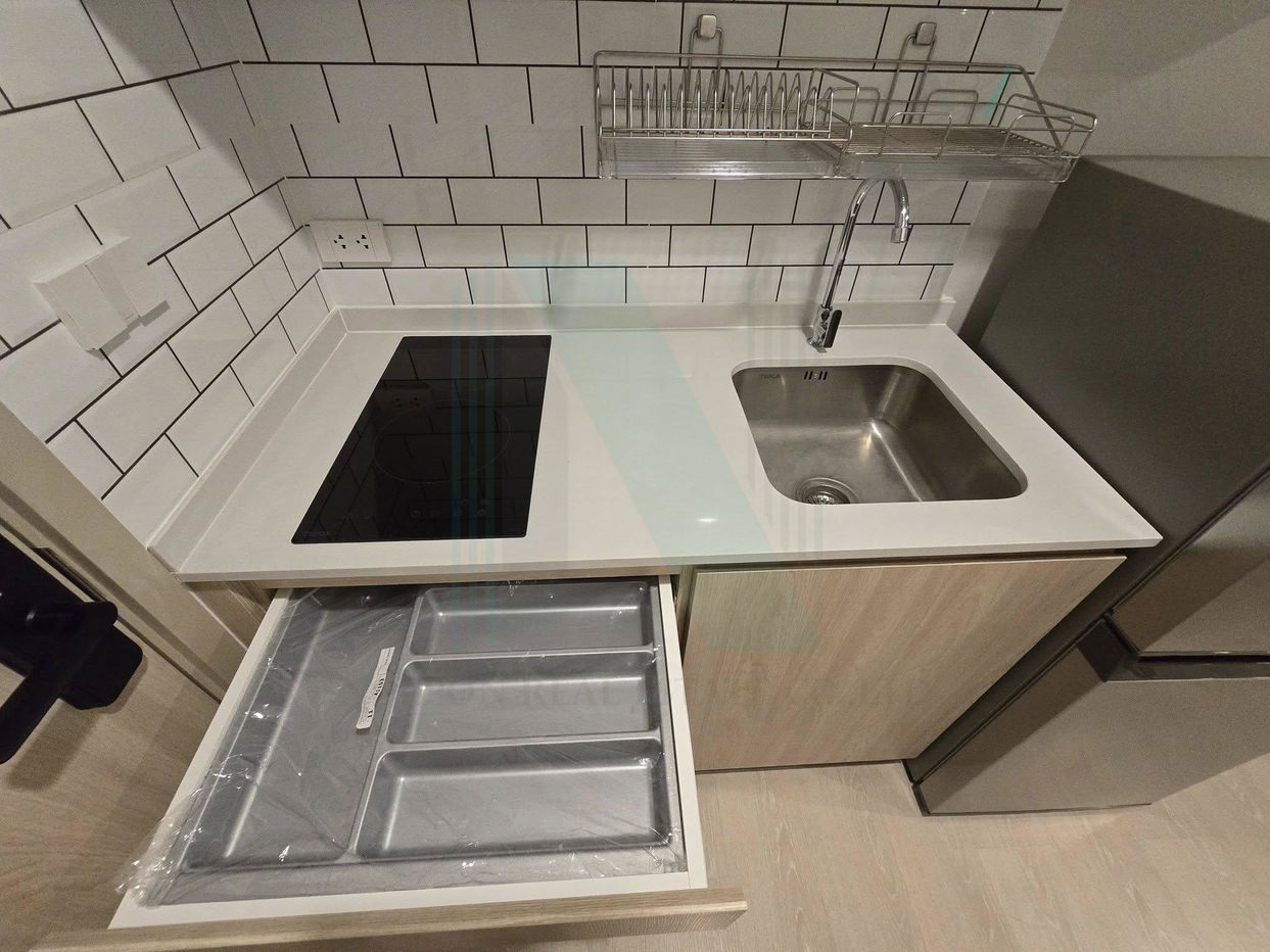 รูป 🚩 ให้เช่าคอนโด นิว เมกา พลัส บางนา อาคาร 1 ชั้น 11 สตูดิโอ ขนาด 22 ตรม ใกล้ Mega บางนา - รูปที่ 6/8