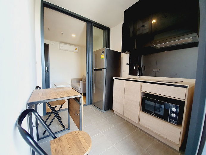 picture ðĨBest deal for rentðĨ Nice view unit on 29th floor, balcony facing east at The Base Garden Rama 9 - 7/14