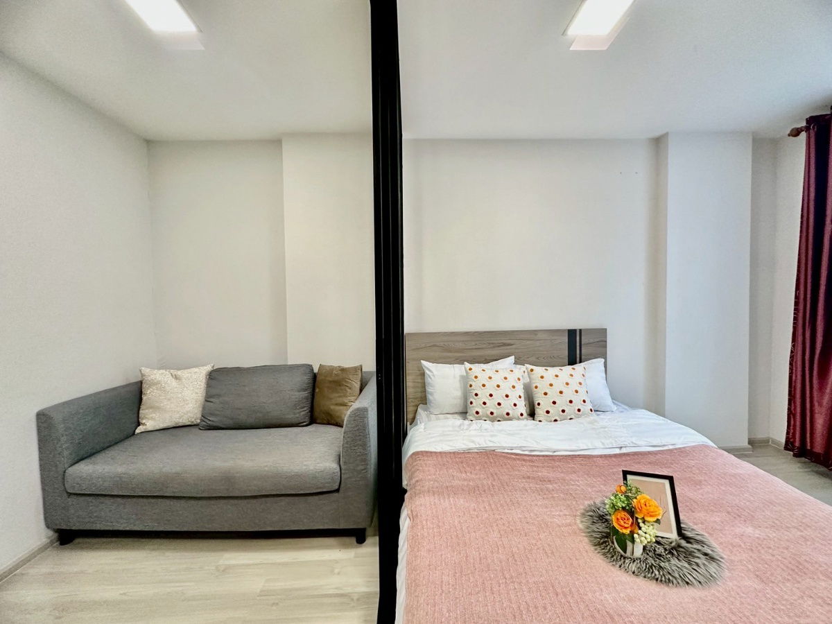 รูป 🔴ECH250842🔴 ให้เช่า Plum Condo Saphanmai Station | 1 ห้องนอน 1 ห้องน้ำ | 23 ตรม. | ชั้น 4 | Fully Furnished | 8,500 บาท/เดือน - รูปที่ 1/13