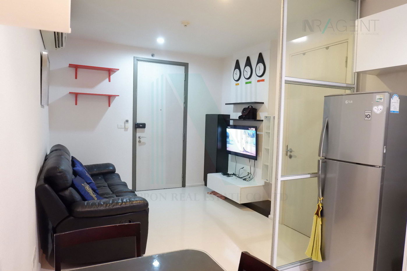 picture For Rent Condo SENSE PHAHOLYOTHIN Building 1, Floor 12A,1 bed room, Room size 35 sqm - 1/8