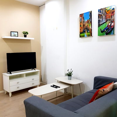 เช่าคอนโด ม.อัสสัมชัญ หัวหมาก (เอแบค หัวหมาก) : 🔮RB20947 ให้เช่าถูกมาก👍เอส วัน พระราม 9✅แอดไลน์ @119dgdea ( มี @ ด้วย) แอดมินตอบไว