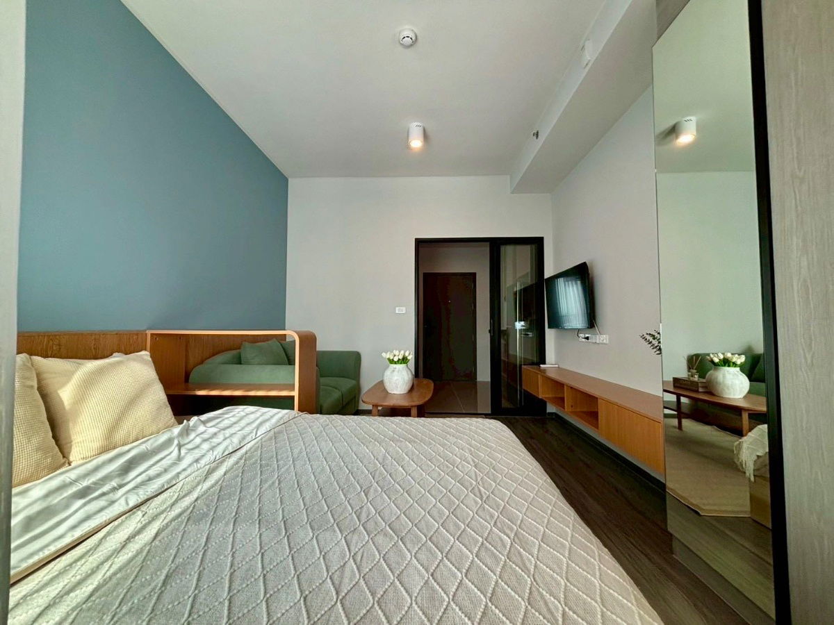 รูป ให้เช่า Ideo ลำสาลี สเตชั่น สตูดิโอ เฟอร์ครบ พร้อมเข้าอยู่ 12,000 บาท/เดือน สัญญา 1 ปี - รูปที่ 3/9