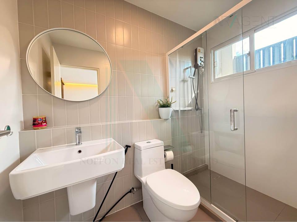 รูป 📌 ให้เช่าทาวน์เฮาส์ 2 ชั้น อินดี้ บางนา-รามคำแหง 2 3 ห้องนอน 3 ห้องน้ำ - รูปที่ 7/8