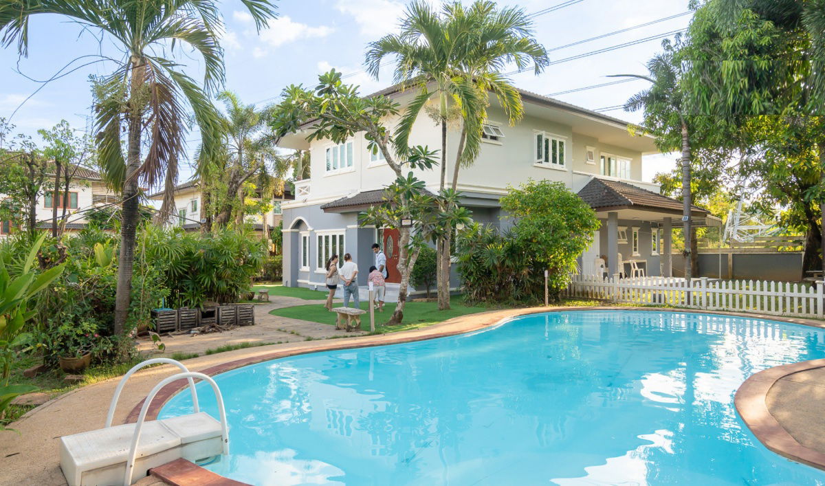 picture Two-story pool villa for sale  4 bedrooms, 3 bathrooms and 2 parkings. - 2/18