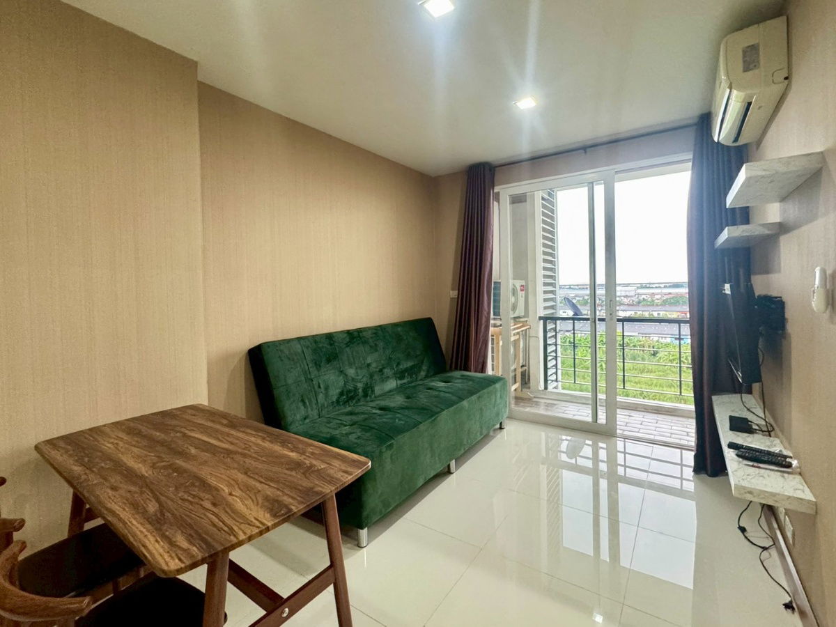 รูป 🔥✈️ ให้เช่า Airlink Residence ห้องวิวสนามบิน เฟอร์ครบ ใกล้สุวรรณภูมิและAirport Link ลาดกระบัง เพียง 8,500 บาท/เดือน ห้องสวยพร้อมเข้าอยู่ได้ทันที 🌇 - รูปที่ 3/8