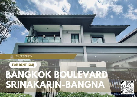 รูปภาพ Single house for rent 📍 Bangkok Boulevard Srinakarin-Bangna 📍 4 bedrooms, 3 bathrooms, near Mega Bangna
