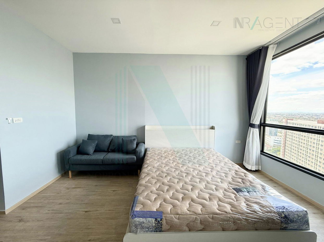 รูป 🚩 ให้เช่าคอนโด เดอะ ริช พระราม 9-ศรีนครินทร์ อาคาร 1 ชั้น 24 สตูดิโอ ขนาด 27 ตรม ใกล้ Lotus พัฒนาการ - รูปที่ 2/8