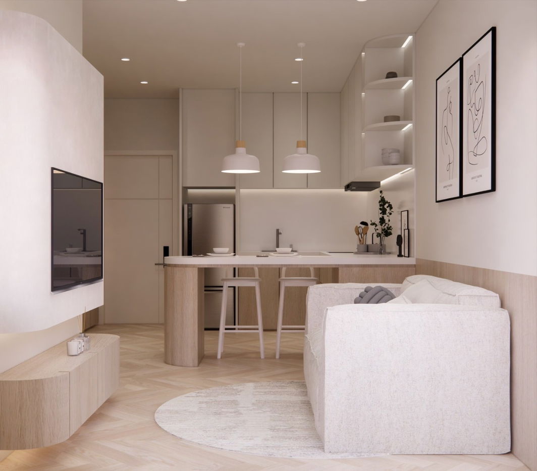 รูป ขายคอนโดเด่น  1 ห้องนอน  1 ห้องน้ำ  1 ห้องครัว  1  ที่จอดรถ - รูปที่ 4/14