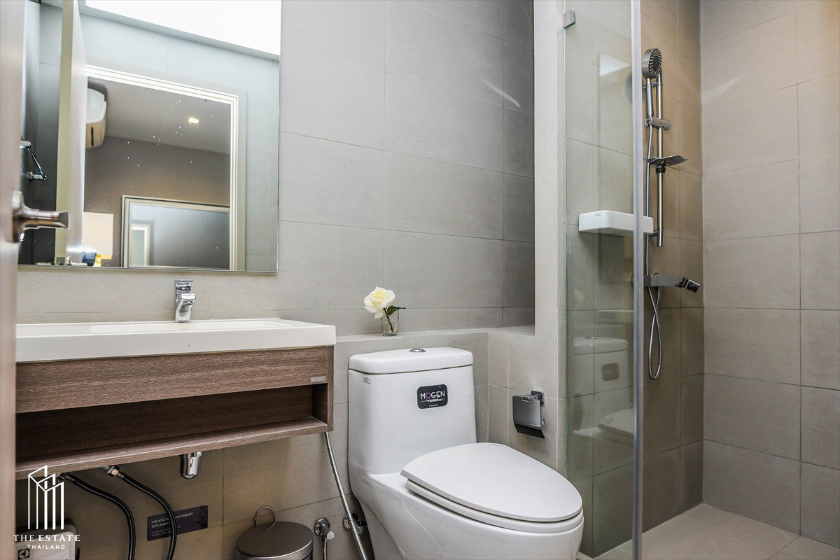 picture For rent Whizdom Connect, 1 bedroom, open view, pleasant green space, beautifully decorated, fully furnished @ 18,000 baht - 12/14