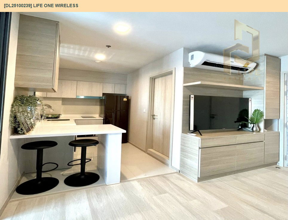 รูป DL25100239 ให้เช่าคอนโด ไลฟ์ วัน ไวร์เลส (Life One Wireless) ใกล้ BTS เพลินจิต พร้อมเข้าอยู่ โทรด่วน 0616298946 LineID @523dslwi - รูปที่ 9/10