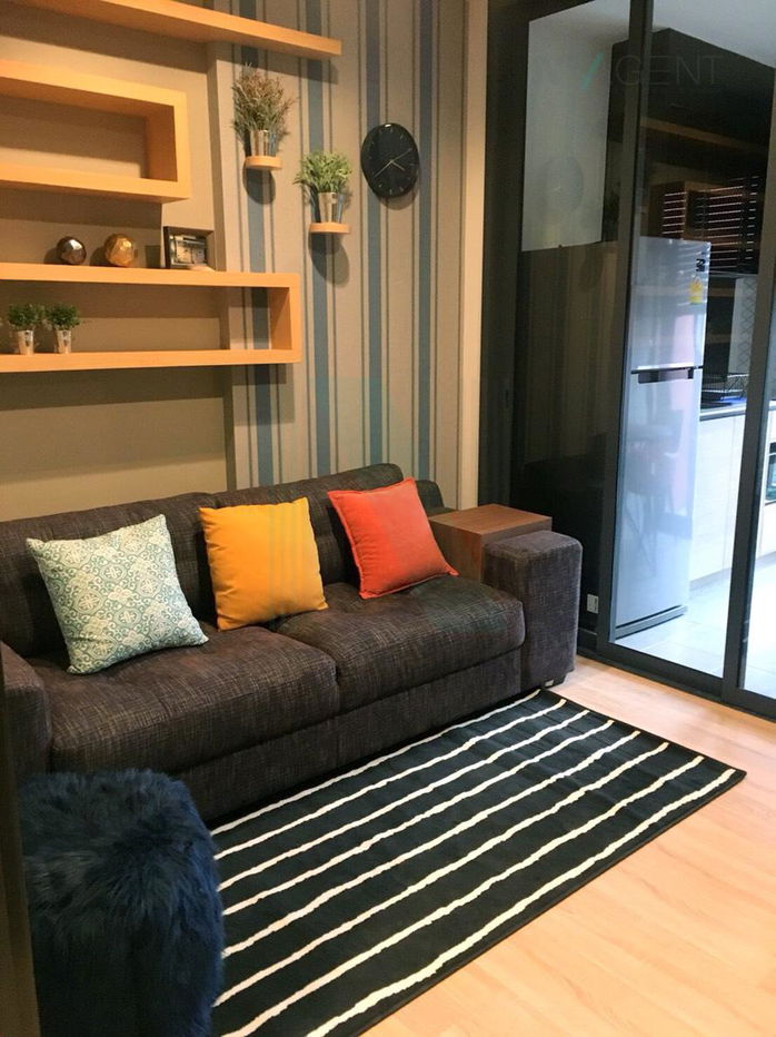 รูป 🚩Best room!🚩 ให้เช่าคอนโด เดอะ เบส การ์เดน-พระราม 9 อาคาร 1 ชั้น 9 1 ห้องนอน ขนาด 31.00 ตรม ใกล้ A-Link Square - รูปที่ 2/8