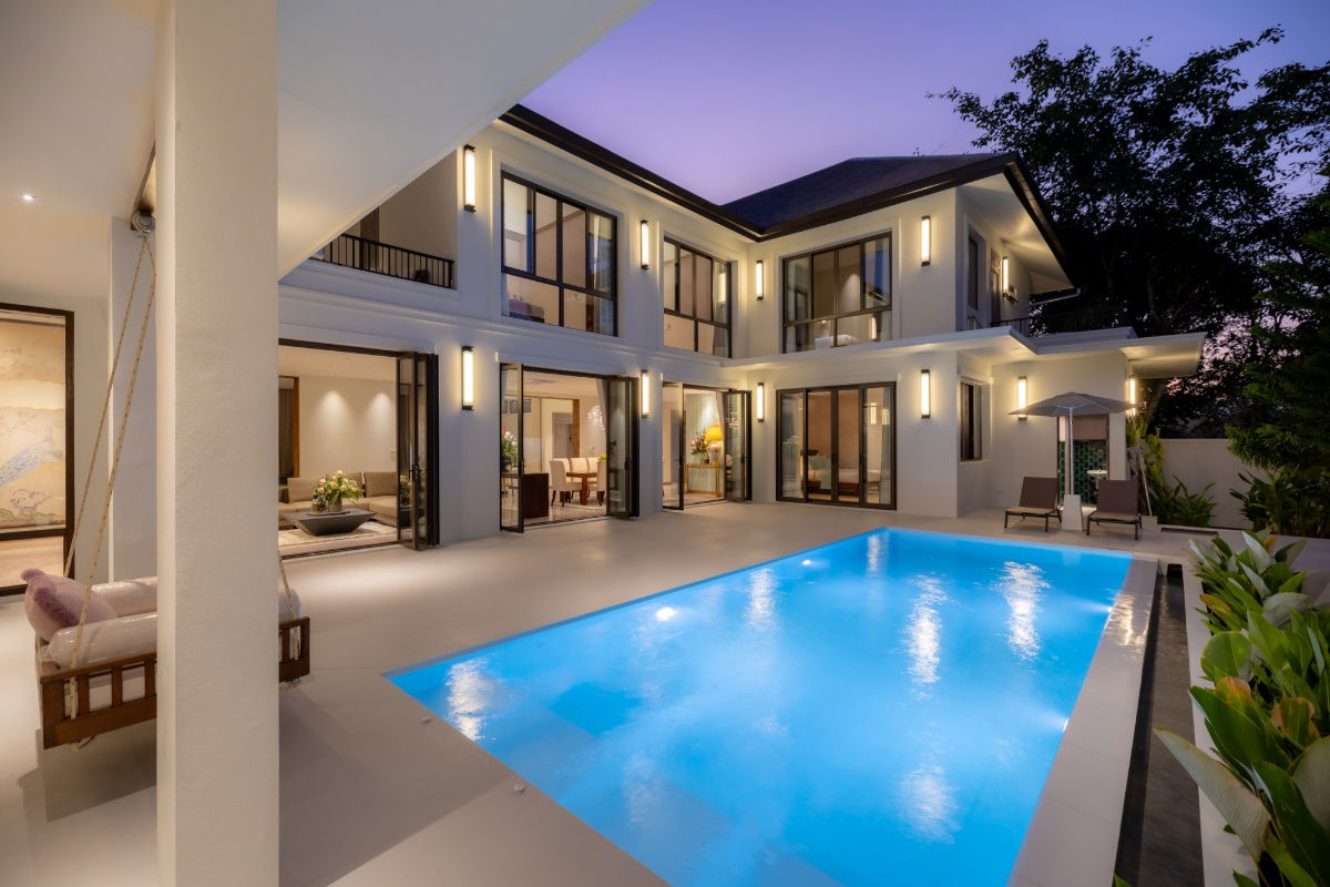รูป ขายบ้าน Pool villa สองชั้น พร้อมสระว่ายน้ำในตัว  มี 5 ห้องนอน 7 ห้องน้ำ  1 ห้องครัว 3  ที่จอดรถ - รูปที่ 4/50