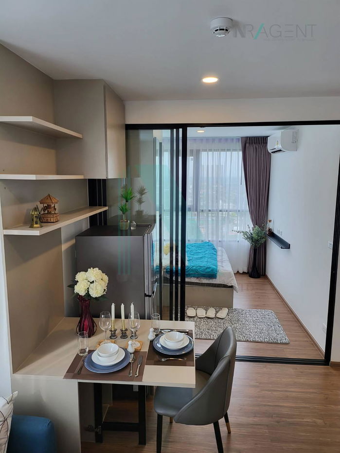 รูป ให้เช่าคอนโด ดิ ออริจิ้น ราม 209 อินเตอร์เชนจ์ อาคาร 1 ชั้น 24 1 BED PLUS ขนาด 32 ตรม ใกล้ ใกล้ ตลาดมีนบุรี - รูปที่ 7/8