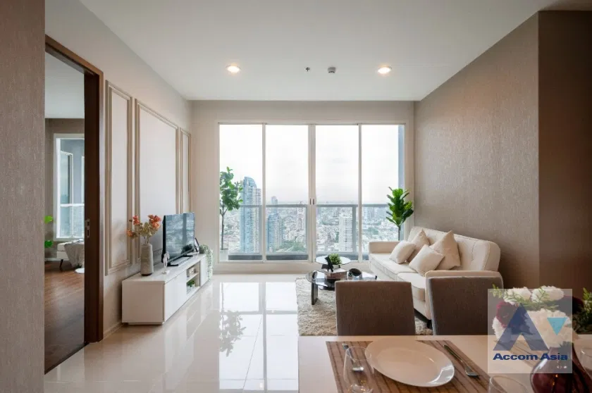 picture 🔼🔽 AccomA 📩 Riverside / River View 2 BR Condominium @Menam Residences (AA41709) - 1/20