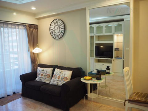 📌 For Rent Condo SARANJAI MANSION Building 1, Floor 8,1 bed room, Room size 35 sqm
