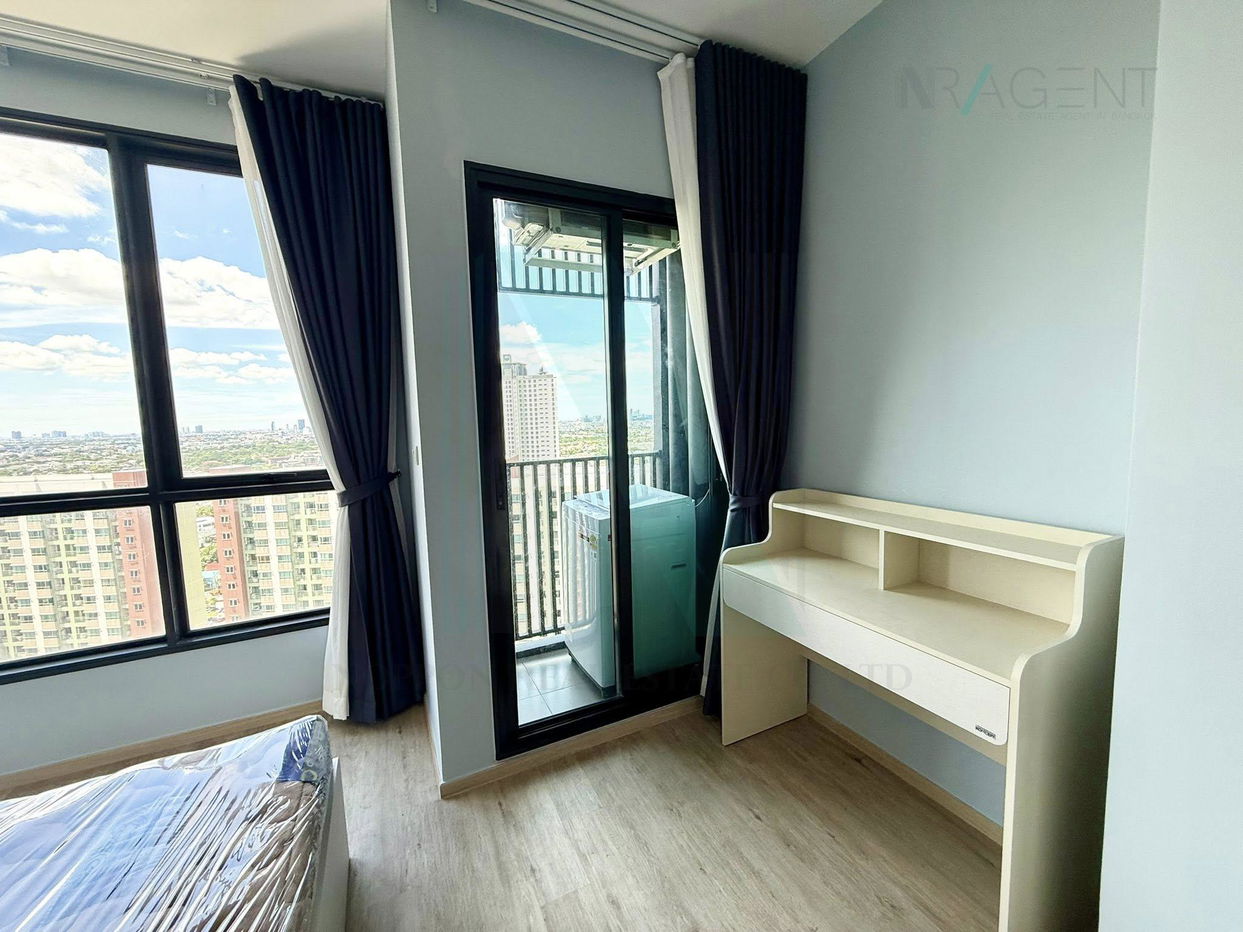 รูป 🚩 ให้เช่าคอนโด เดอะ ริช พระราม 9-ศรีนครินทร์ อาคาร 1 ชั้น 24 สตูดิโอ ขนาด 27 ตรม ใกล้ Lotus พัฒนาการ - รูปที่ 4/8