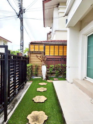 รูป [ให้เช่า] หมู่บ้าน เดอะ เซนโทร สุขุมวิท 113 / 3 ห้องนอน 2 ห้องน้ำ / 36 ตรว. 135 ตรม. **26,000** บ้านแฝดพร้อมเฟอร์นิเจอร์ครบชุด ใกล้รถไฟฟ้าบีทีเอสสำโรง - รูปที่ 13/14