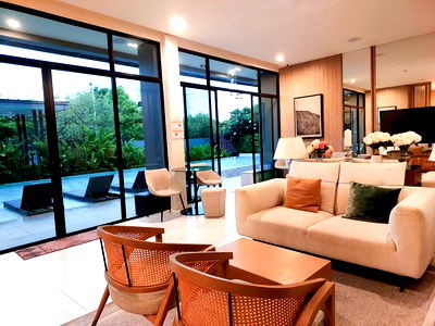Twin houses for rent : For Rent Ninya Kanlapaphruek 3 bedroom 4 bathroom ready to move