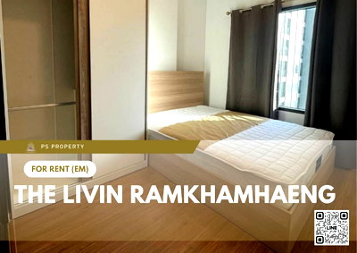 Condos for rent The Paseo Town Ramkhamhaeng  : For rent 📍 The Livin Ramkhamhaeng 📍 Fully furnished and equipped, near MRT Lam Sali