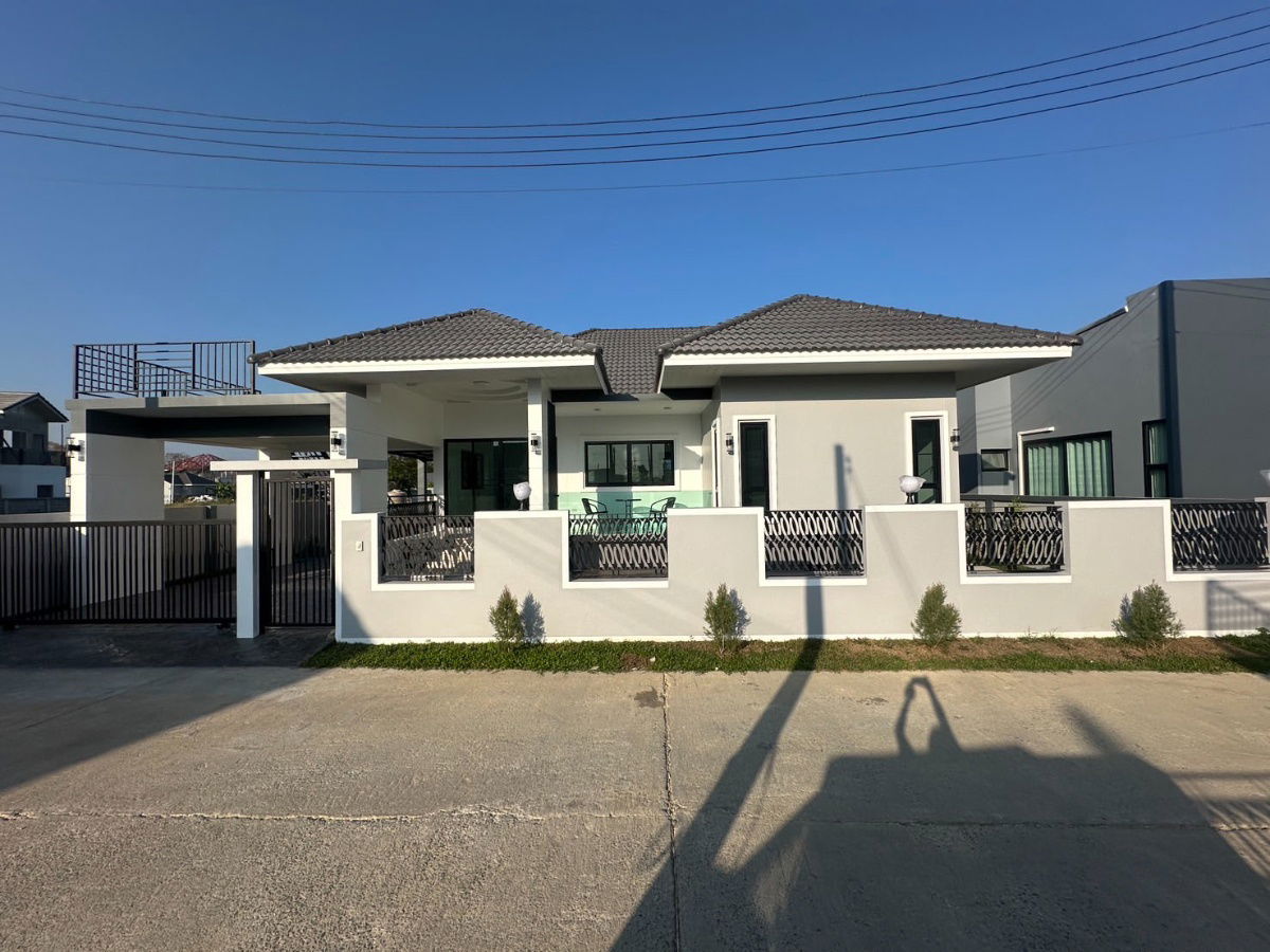 รูป ขายบ้านเดี่ยวชั้นเดียว  3 ห้องนอน  2 ห้องน้ำ  1 ห้องครัว  1 ที่จอดรถ - รูปที่ 1/27