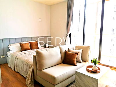 Condos for rent BTS Asok : 🔥20K🔥 - Studio Large Studio 32.99 sq.m. Super High Fl. 30+ Good Location Close to BTS Phrom Phong at Park Origin Phrom Phong Condo / For Rent