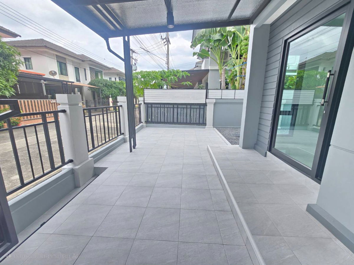 รูป บ้านแฝดเหมือนบ้านเดี่ยว รีโนเวทใหม่ กว้าง ราคาถูก หมู่บ้าน พฤกษาวิลเลจ21ดีไลท์  ลำลูกกาคลอง4 ลาดสวาย ลำลูกกา ปทุมธานี พร้อมอยู่ ทำเลดี - รูปที่ 7/35