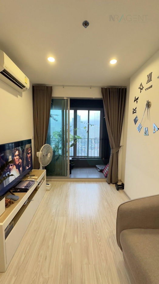 รูป 🚩 ให้เช่าคอนโด ไอดีโอ โมบิ บางซื่อ แกรนด์ อินเตอร์เชนจ์ อาคาร 1 ชั้น 17 1 ห้องนอน ขนาด 32 ตรม ใกล้ ธนาคารกรุงเทพ - รูปที่ 6/8