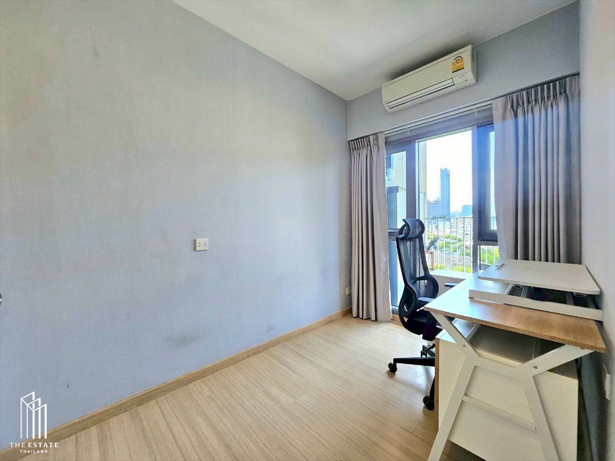 รูป For rent Whizdom Connect 38.47 sq.m. 1 ห้องนอน + 1 ห้องทำงาน วิวโล่งพื้นที่สีเขียวสบายตา @25,000 Baht - รูปที่ 6/15