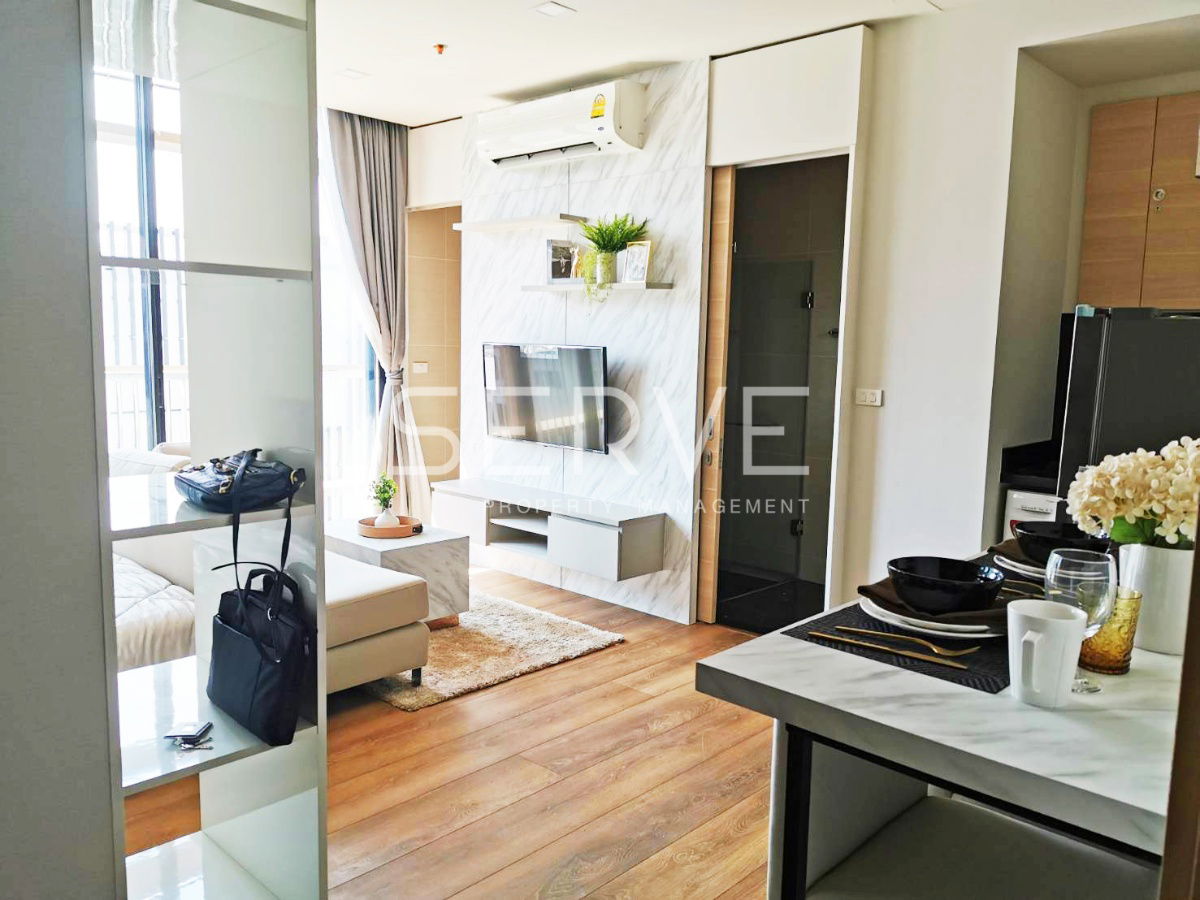 picture 🔥20K🔥 - Studio Large Studio 32.99 sq.m. Super High Fl. 30+ Good Location Close to BTS Phrom Phong at Park Origin Phrom Phong Condo / For Rent - 6/8