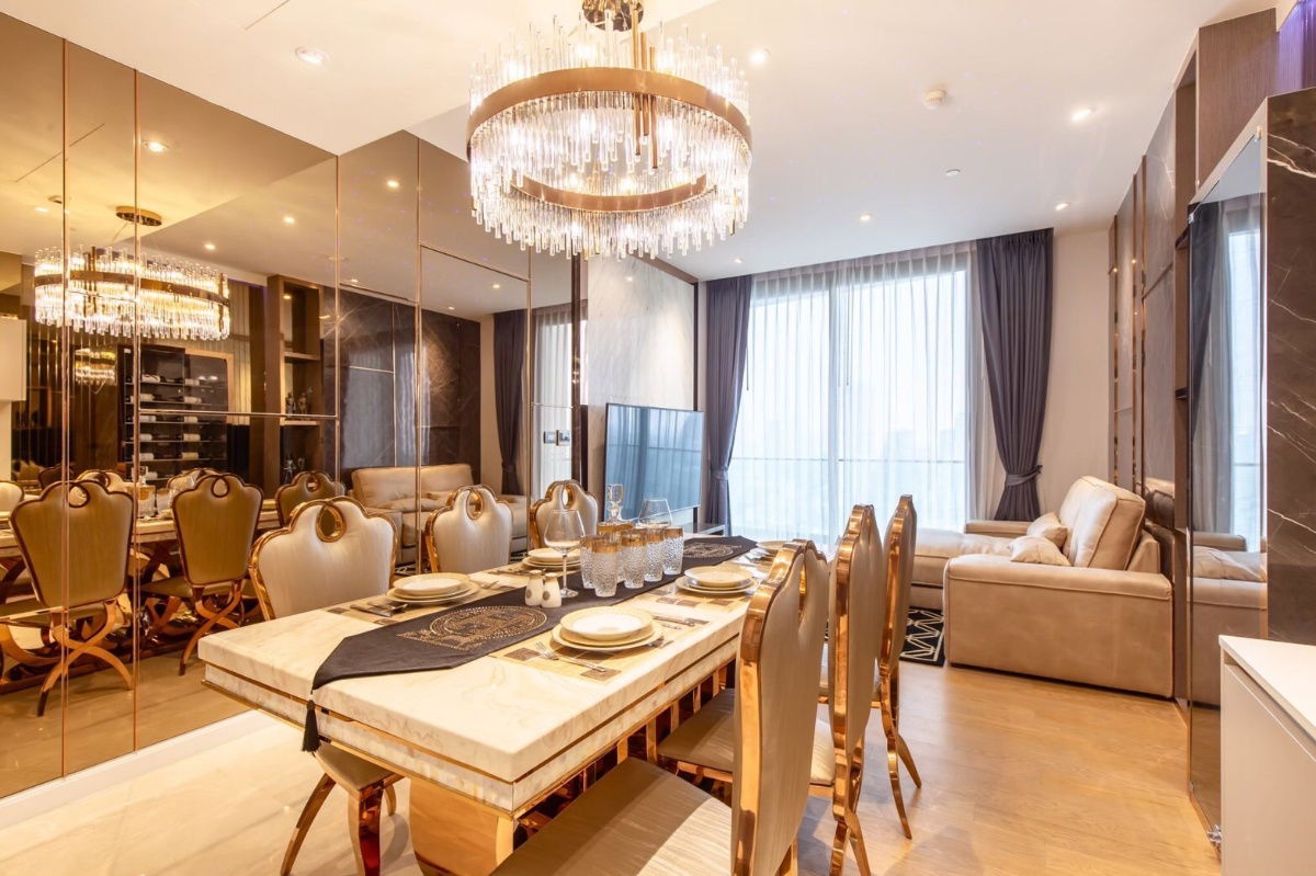 รูป ✅ ✅ Magnolias Waterfront Residence , Ultimate Luxury 1 ห้องนอน พร้อมเข้าอยู่ ติดต่อไลน์ @bktasset หรือโทร 095-325-8928 - รูปที่ 11/18