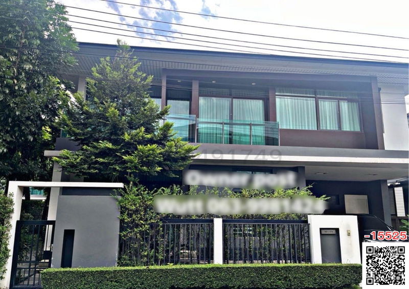 บ้านเดี่ยวให้เช่า : เช่า บ้านเดี่ยว หมู่บ้านเศรษฐสิริ กรุงเทพกรีฑา 1 ใกล้ เดอะพาซิโอทาวน์ รามคำแหง