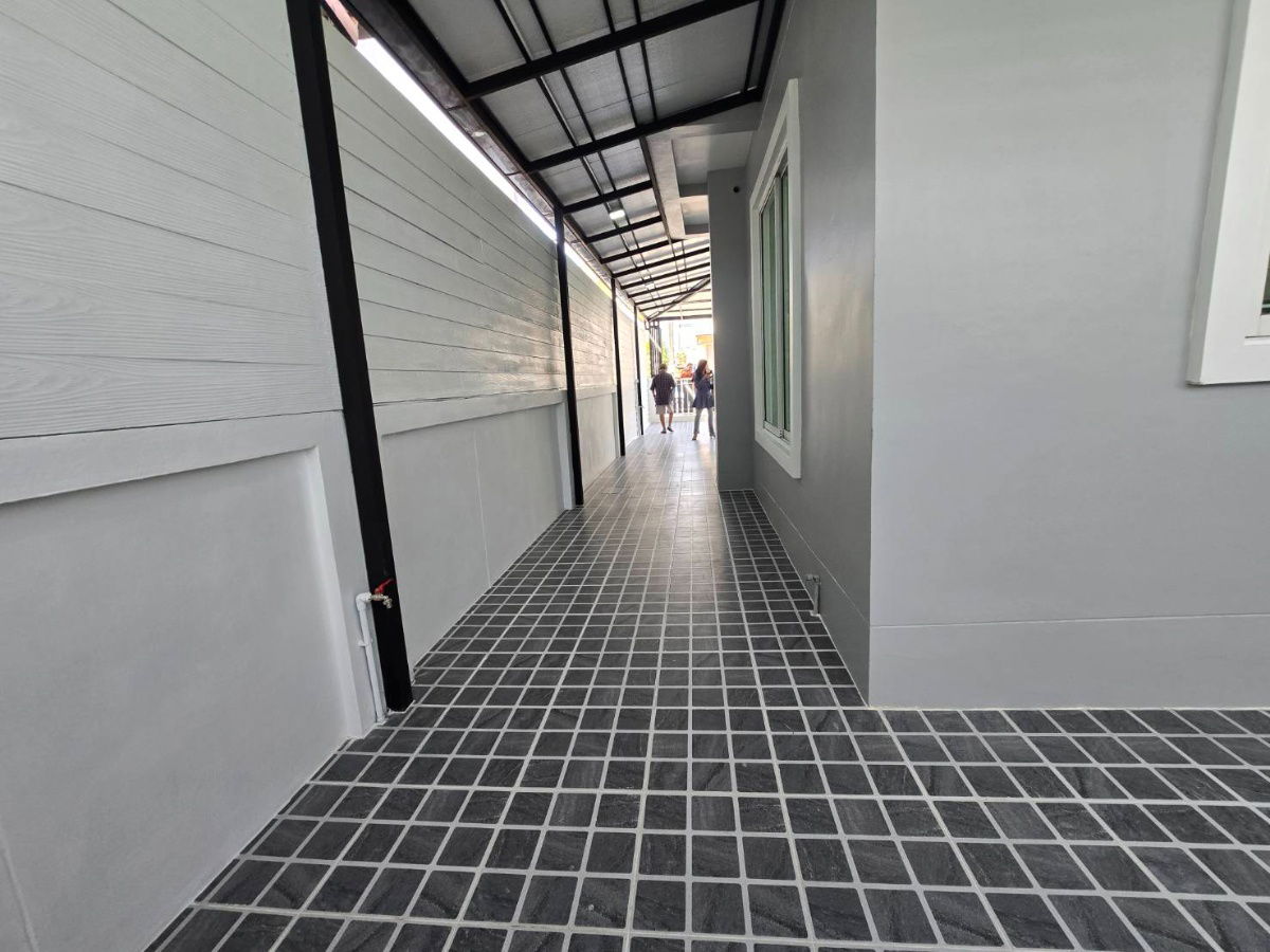 รูป บ้านแฝด รีโนเวทใหม่ กว้างเหมือนบ้านเดี่ยว หมู่บ้าน ทรัพย์ธานี ซอยเทศบาลลำลูกกา3  ลำลูกกา คลอง7 พร้อมอยู่ - รูปที่ 17/40