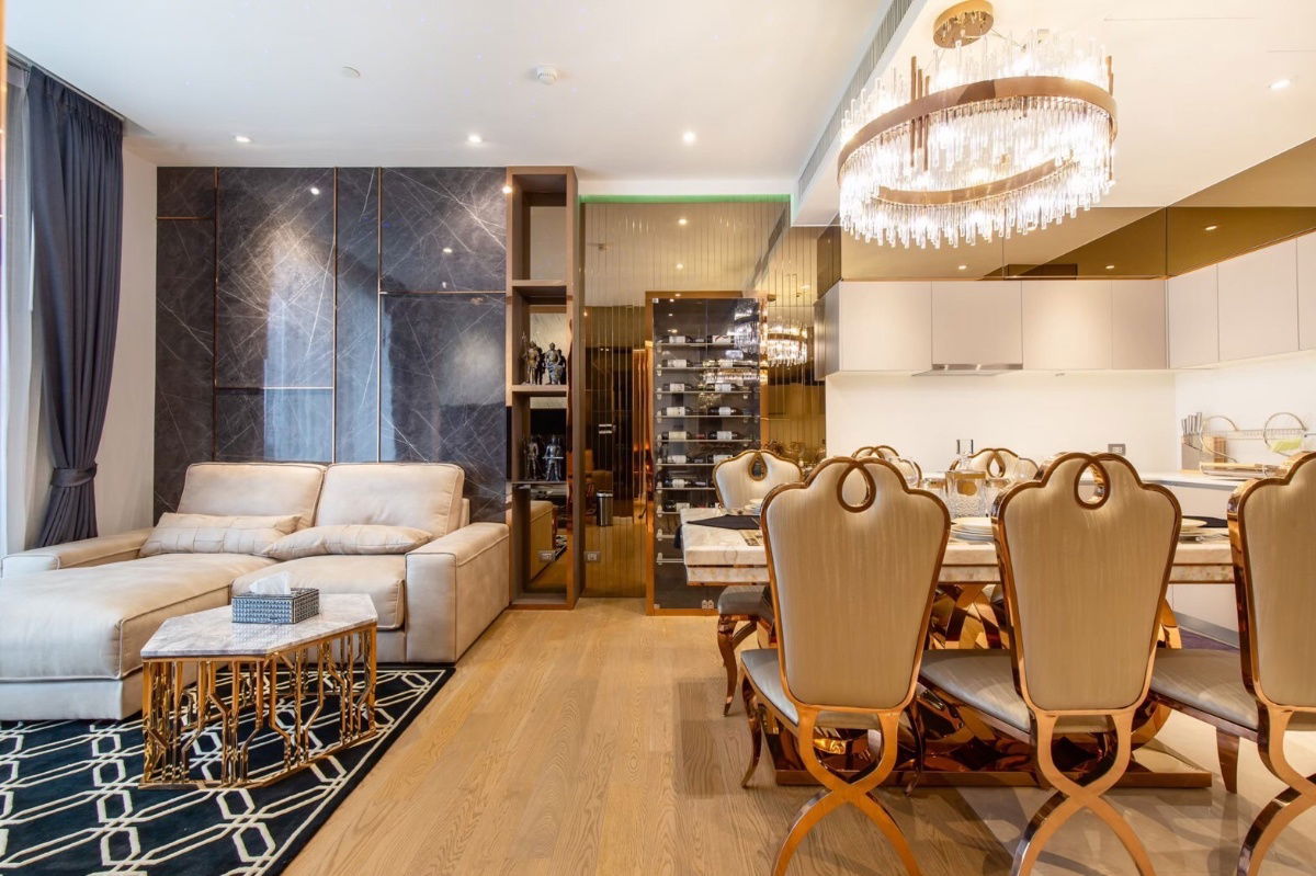 รูป ✅ ✅ Magnolias Waterfront Residence , Ultimate Luxury 1 ห้องนอน พร้อมเข้าอยู่ ติดต่อไลน์ @bktasset หรือโทร 095-325-8928 - รูปที่ 4/18