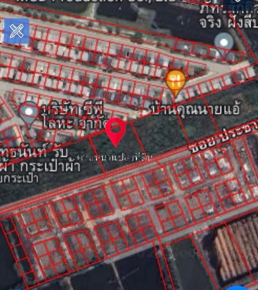 รูป ขายที่ดินถมแล้ว ขนาด 1 ไร่ 1 งาน 85.8 ตารางวา ซอยประชาอุทิศ 76 ทุ่งครุ กรุงเทพฯ (เจ้าของขายเอง)  - รูปที่ 1/4
