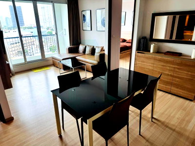 Condos for rent : For Rent Condo RHYTHM SATHORN Building S, Floor 10,2 bed room, Room size 63.00 sqm