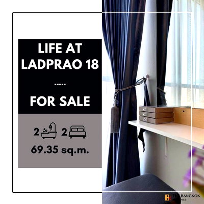 ขายคอนโด : 💫 ด่วน! ห้องใหญ่ ราคาพิเศษ Life @ Ladprao 18 ใกล้ MRT ลาดพร้าว 