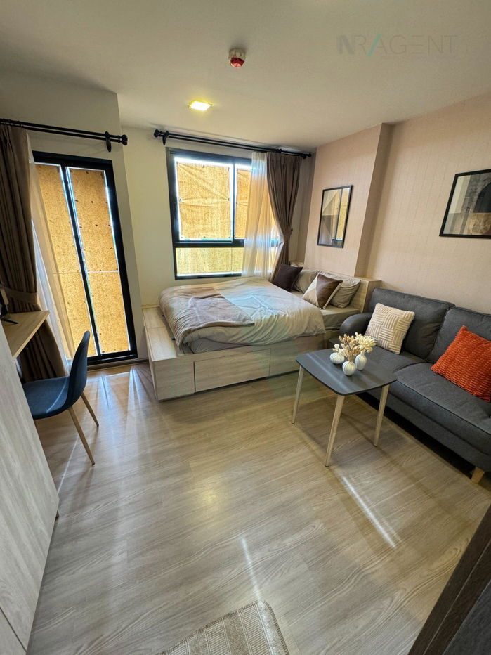 picture For Rent Condo THE MUVE BANGNA Building B, Floor 5,1 bed room, Room size 25 sqm - 6/8