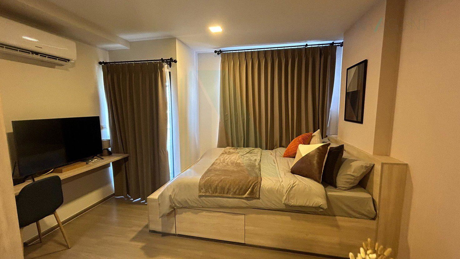 picture 📌 For Rent Condo THE MUVE BANGNA Building B, Floor 5,1 bed room, Room size 25 sqm - 4/8