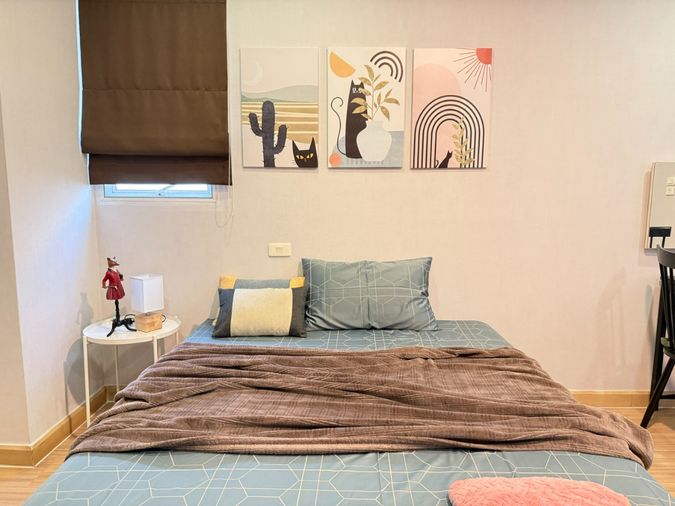 ให้เช่า แฮปปี้คอนโด ลาดพร้าว 101 2ห้องนอน ห้องพร้อมอยู่ มีเตาไฟฟ้า【Line: Yosita828】