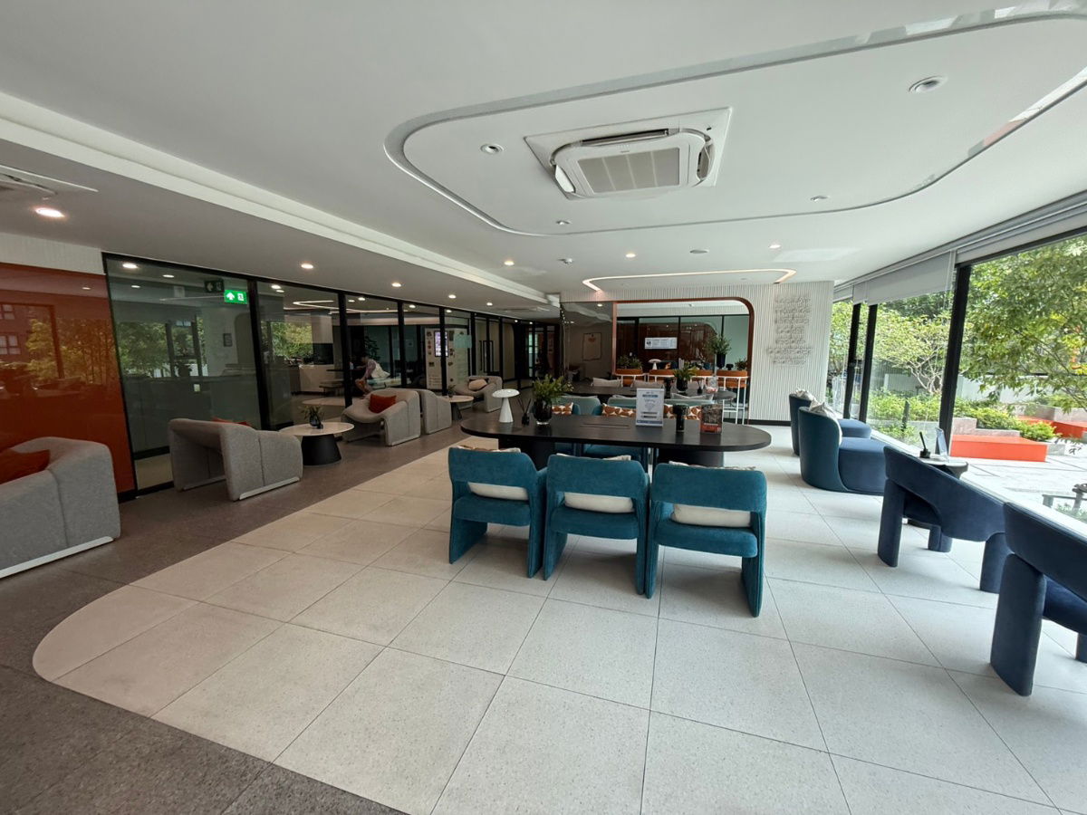 รูป ห้องมุมห้องใหม่ ให้เช่าคอนโด​ origin play sri​udom​ station 30 ตารางเมตร  ชั้น4 - รูปที่ 28/35