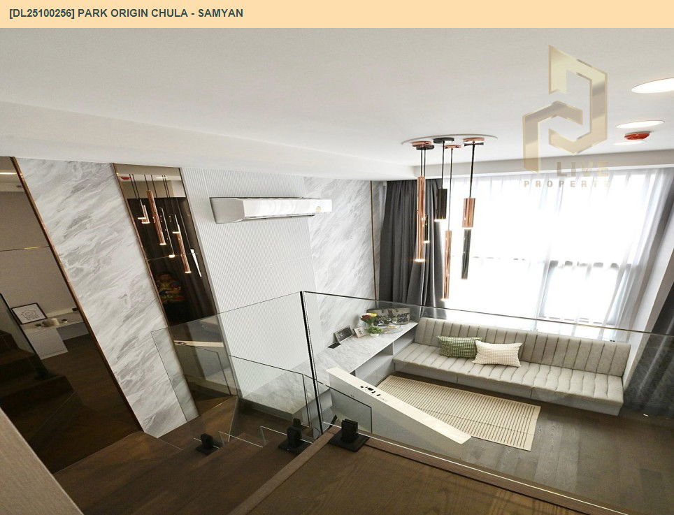 picture DL25100256 Condo for rent, PARK ORIGIN CHULA - SAMYAN near MRT หัวลำโพง, ready to move in, call urgently 0638692663 LineID @655ebbvc - 5/14