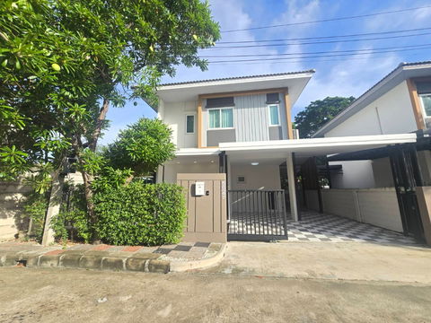 ถูกที่สุด!! บ้านเดี่ยว หลังมุม หมู่บ้าน เซนส์ สายไหม 56 (Sense Saimai 56) หลังบ้านติดสวน ทำเลดี ใกล้สนามบินดอนเมือง ทางด่วน