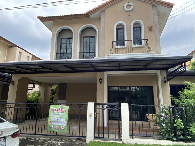 ขายบ้านเดี่ยว 4 ห้องนอน 158 ตร.ม. 50.6 ตร.ว. เดอะ ริคโค้ เรสซิเดนซ์ วงแหวนฯ-จตุโชติ