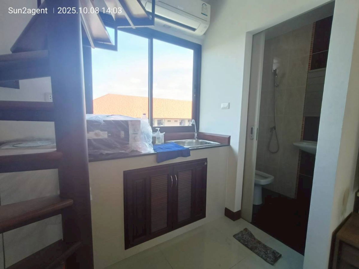 รูป #ให้เช่าคอนโด คันทรีวิลล์ รีสอร์ต (Condo for rent Country Ville Resort) - ห้องดูเพล็ก 1 ห้องน้ำ - ชั้น 6 ขนาด 45 ตร.ม.  ค่าเช่า 9,000 บาท - รูปที่ 10/16