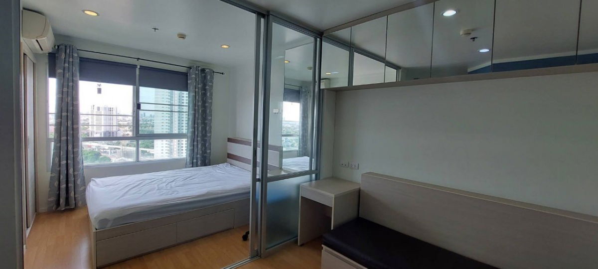 รูป ให้เช่าห้องแต่งพร้อม เฟอร์ครบ  วิวดี  ใกล้ ARL และ MRT สถานีหัวหมาก - รูปที่ 1/11