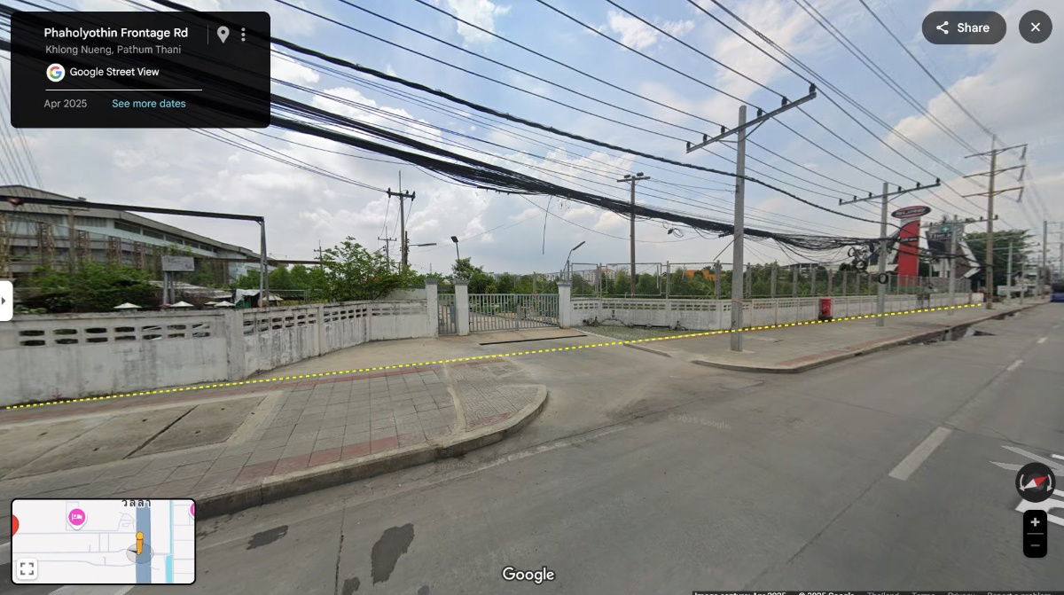 รูป ขายที่ดินผังสีม่วง ถนนพหลโยธิน นวนคร พื้นที่ 110-3-35 ไร่ ต.คลองหนึ่ง อ.คลองหลวง จ.ปทุมธานี - รูปที่ 2/24