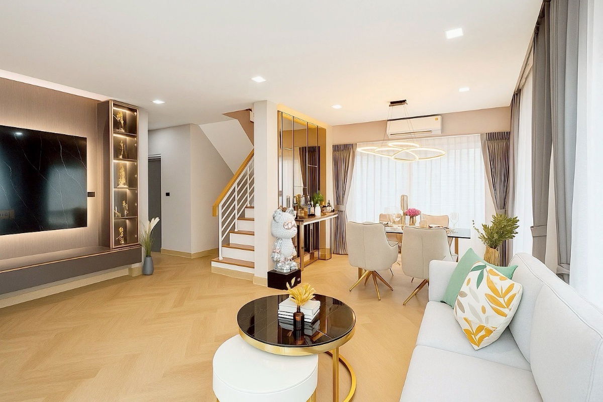 รูป P ขายบ้านเดี่ยว 2 ชั้นหมู่บ้านเดอะ ซิตี้ พหลโยธิน 58 ตารางวา - รูปที่ 10/11